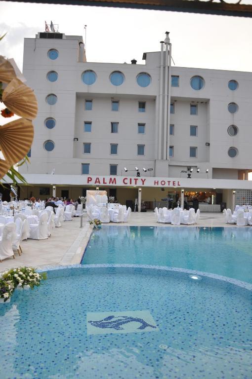 Palmcity Hotel Akhisar Bagian luar foto
